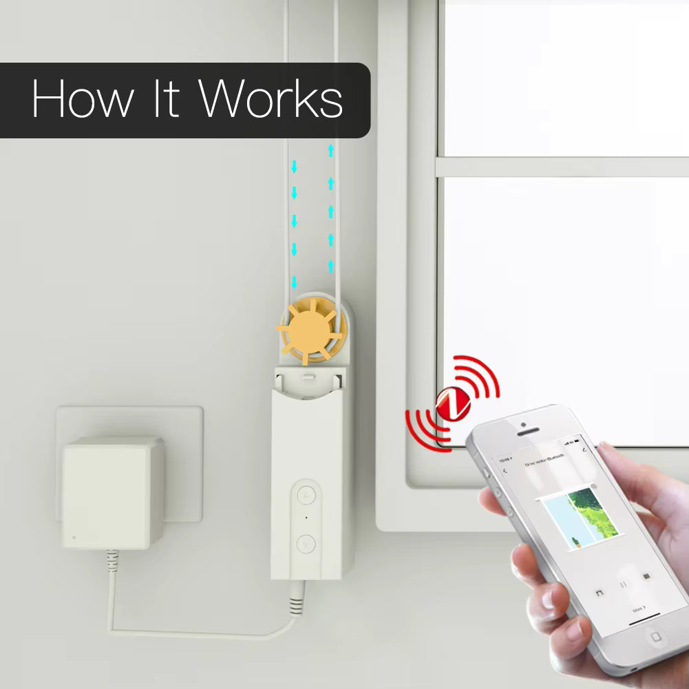 Krox Fix ZigBee Smart Motorized Roller Blind Drive