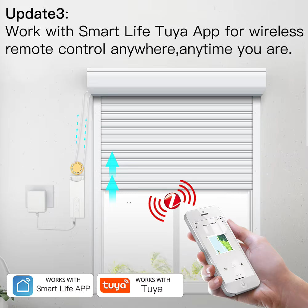 Krox Fix ZigBee Smart Motorized Roller Blind Drive